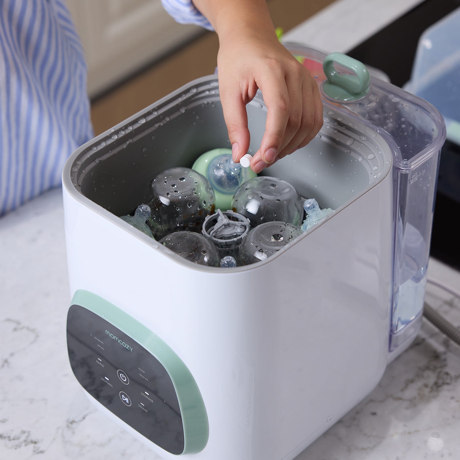 Pastilles de lavage pour lave-biberons KleanPal Pro, 120 comprimés