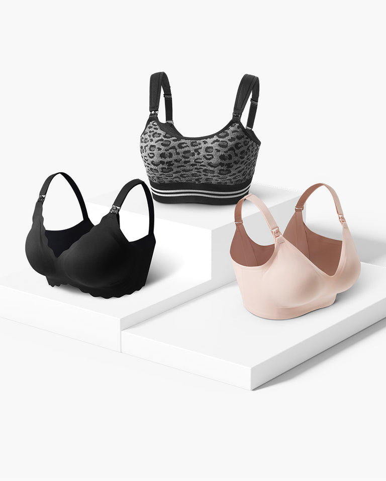 Translation missing: en.The Essentials: Our Jelly Gel + SMOOTH + Supermom Bra Bundle Front