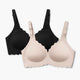 Jelly Strip – Lot de 2 soutiens-gorge d’allaitement push-up sans couture à motif floral