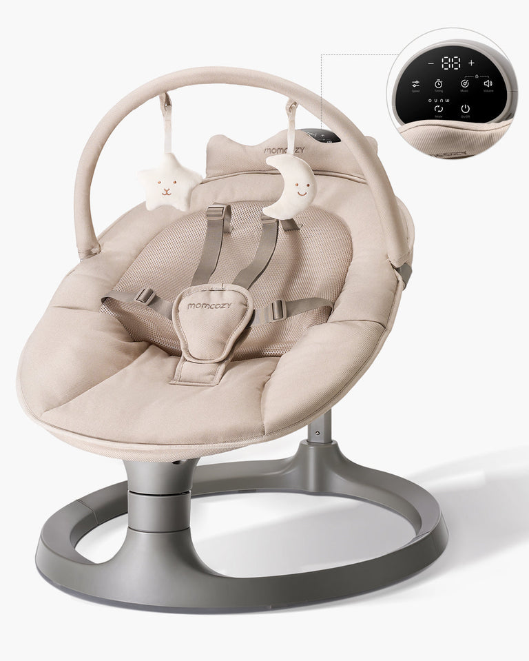Translation missing: fr.Balancelle électrique pour bébé 2-en-1 Momcozy