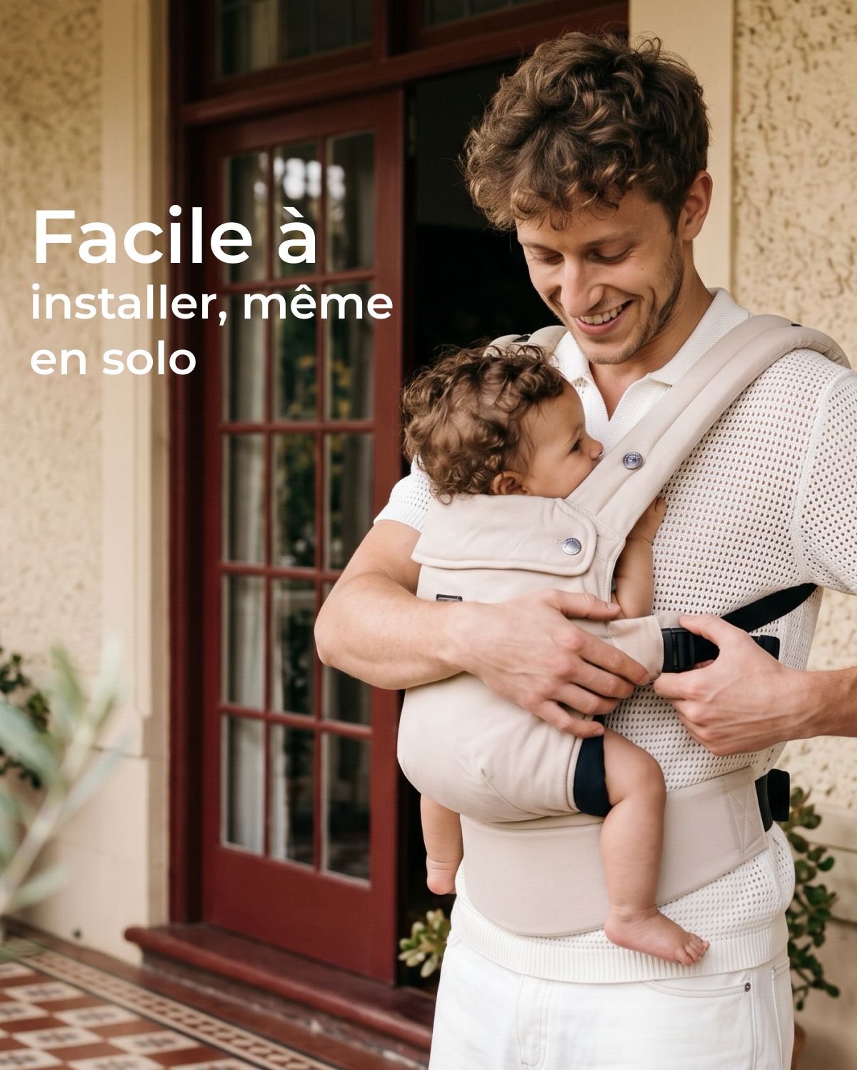 Porte-bébé Momcozy PureHug - Ergonomique, confortable & léger