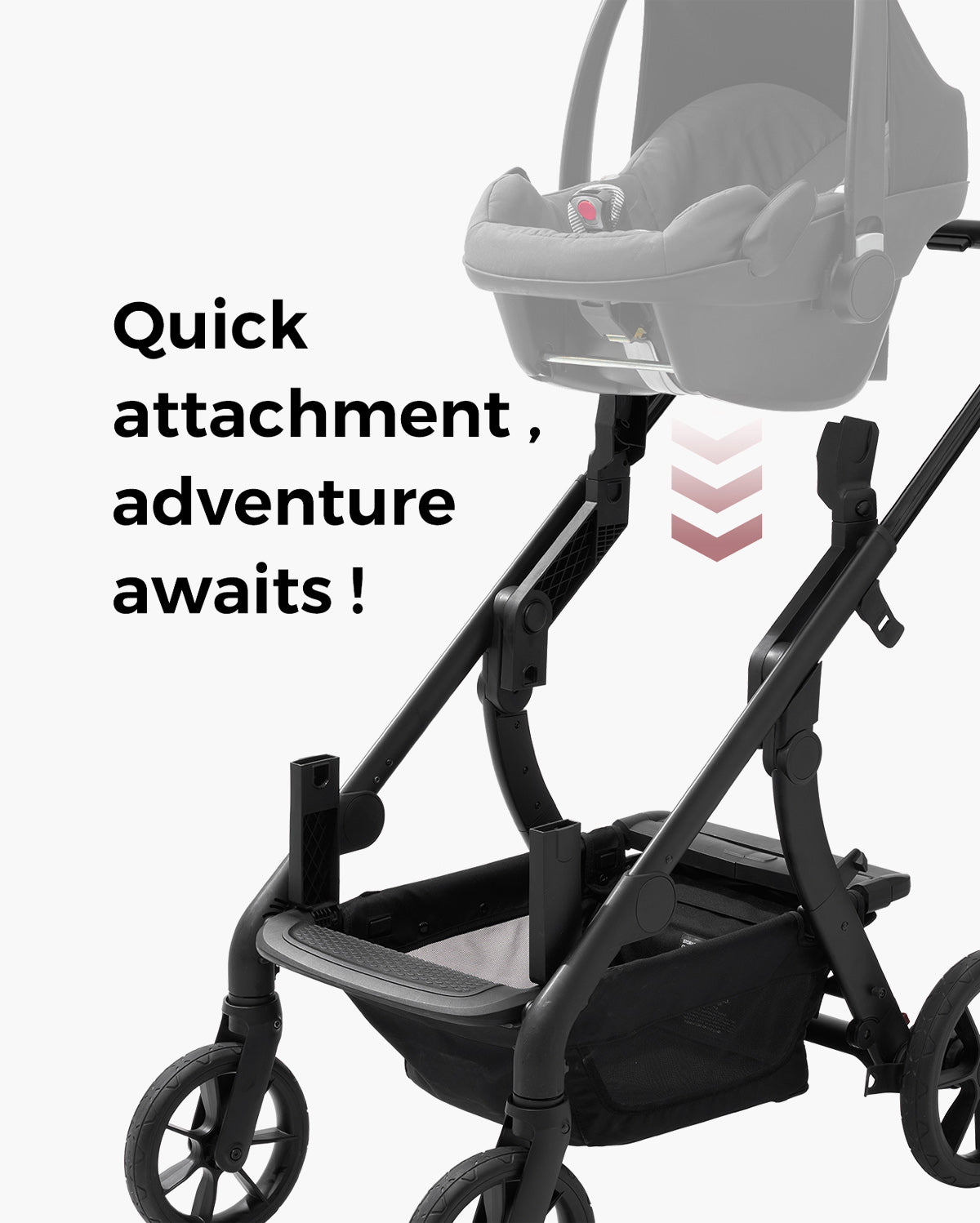 Pièces et accessoires pour poussette multifonction