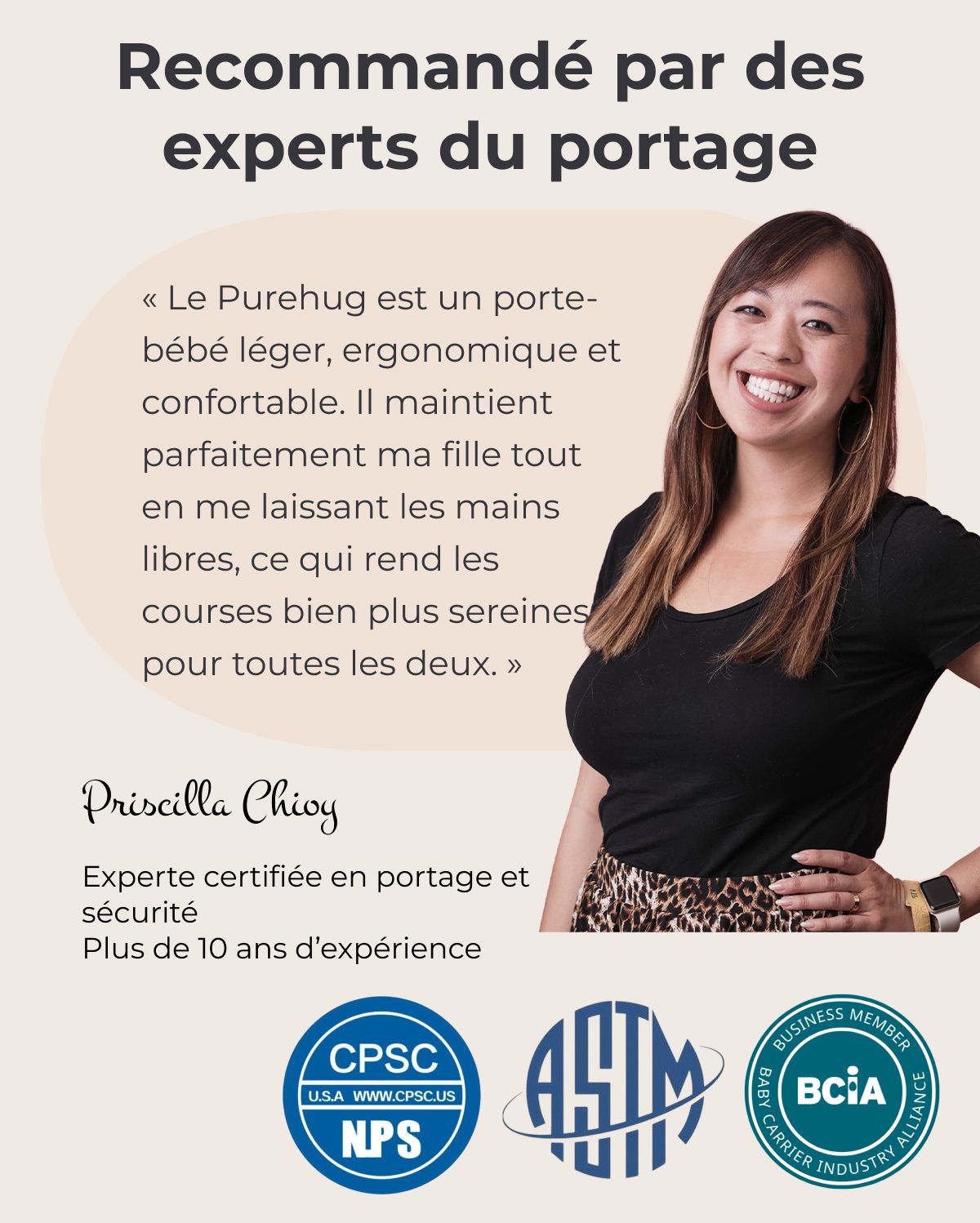 Porte-bébé Momcozy PureHug - Ergonomique, confortable & léger
