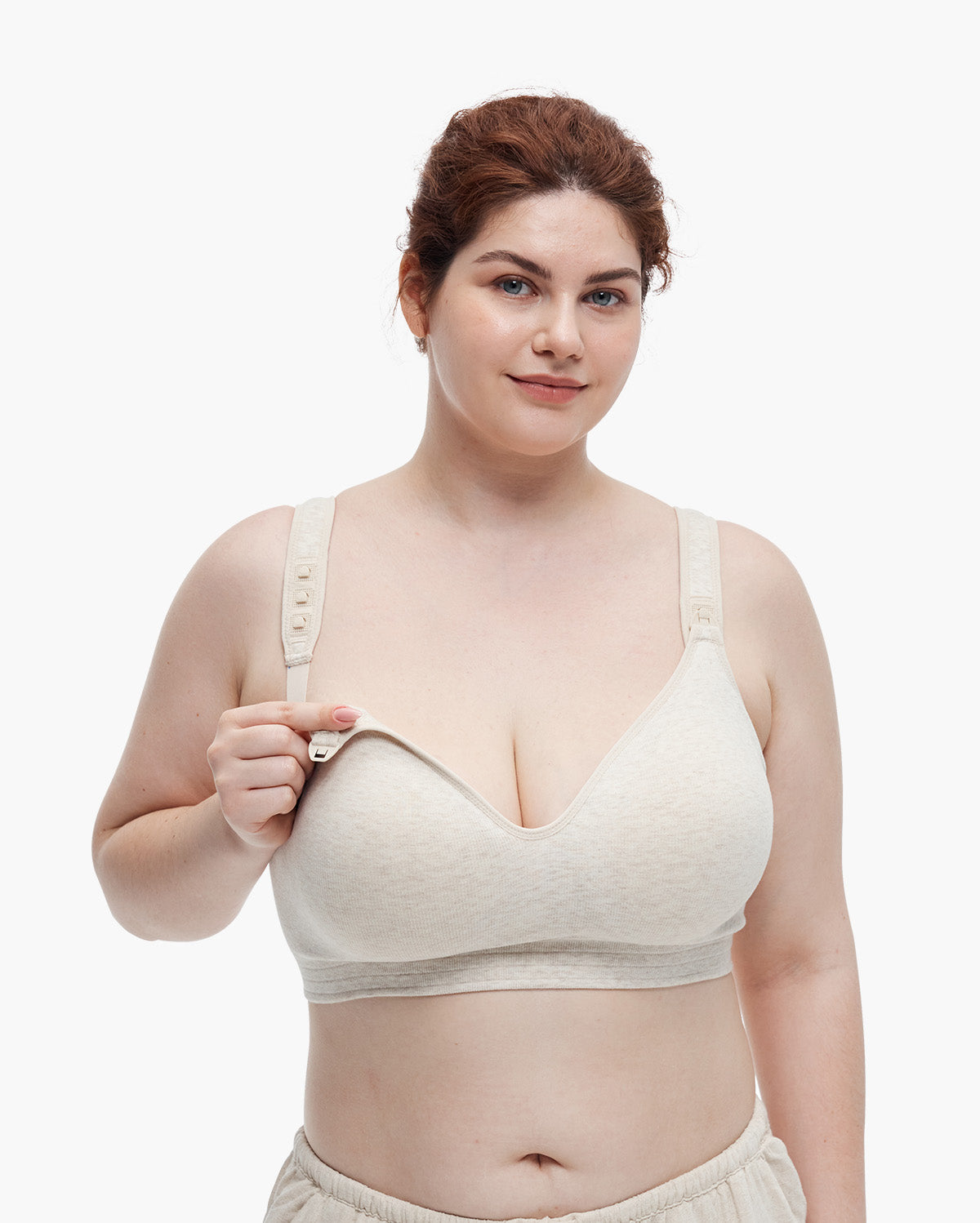 Soutiens-gorge d’allaitement Momcozy en coton pour poitrines généreuses