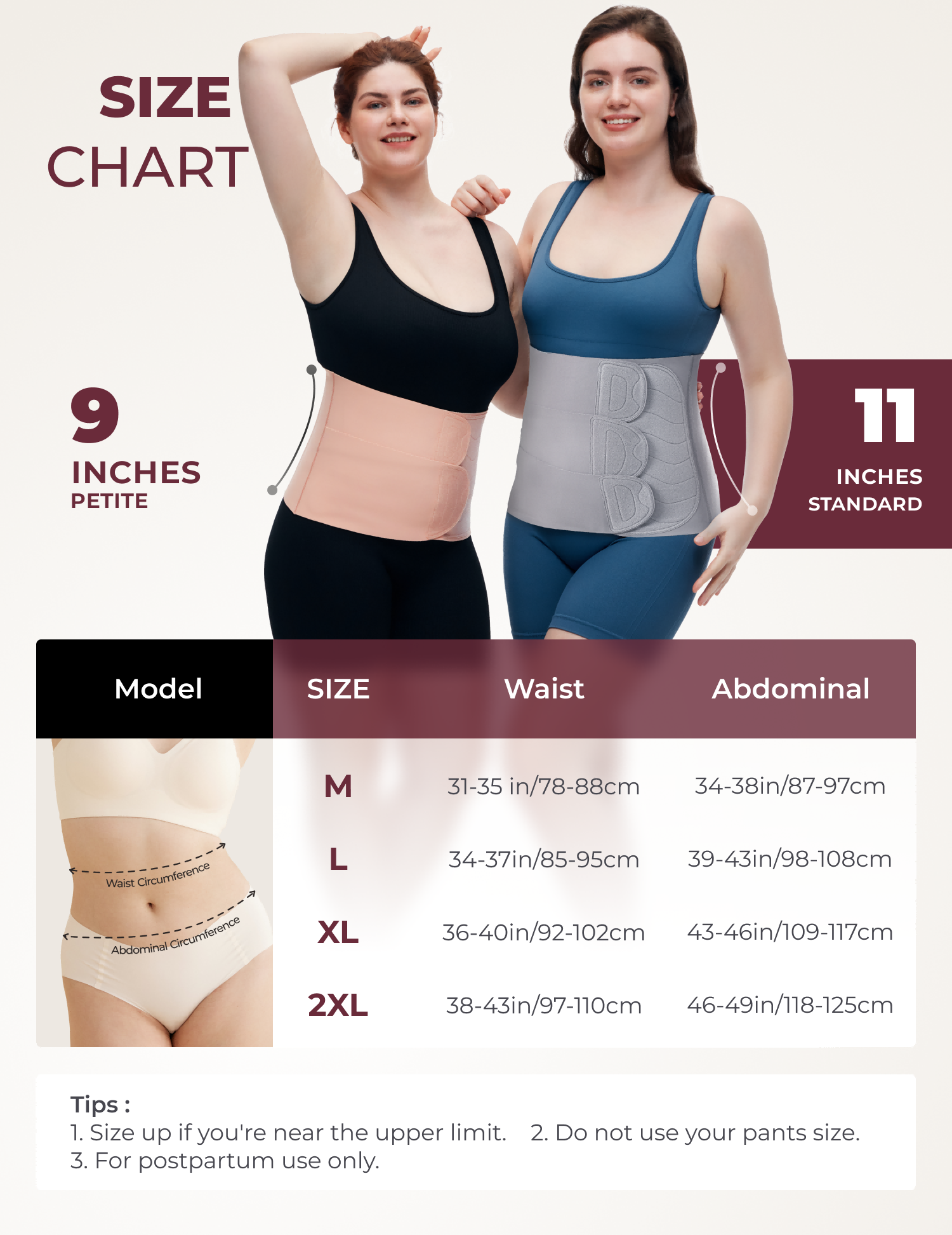 Ceinture post-partum Momcozy – Ventre ferme, confort optimal