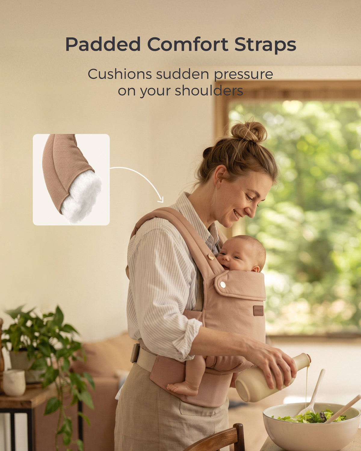 PureHug Ergonomic Baby Carrier
