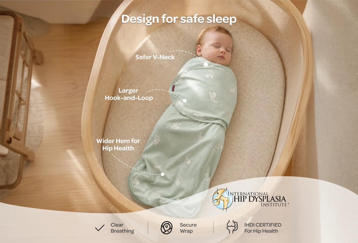 Momcozy Emmaillotage facile pour bébé 0-3 mois