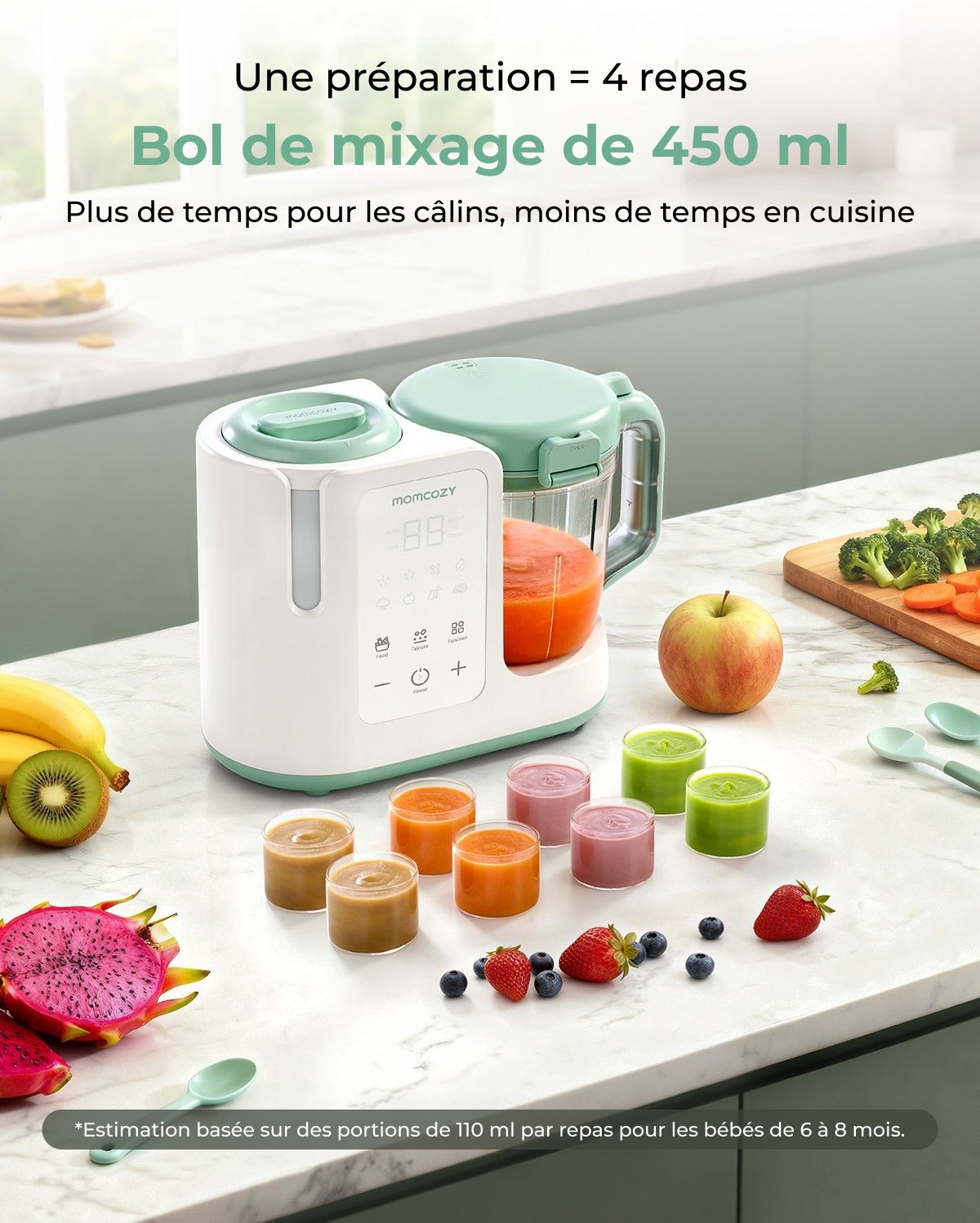Momcozy AutoMeal Baby Food Maker