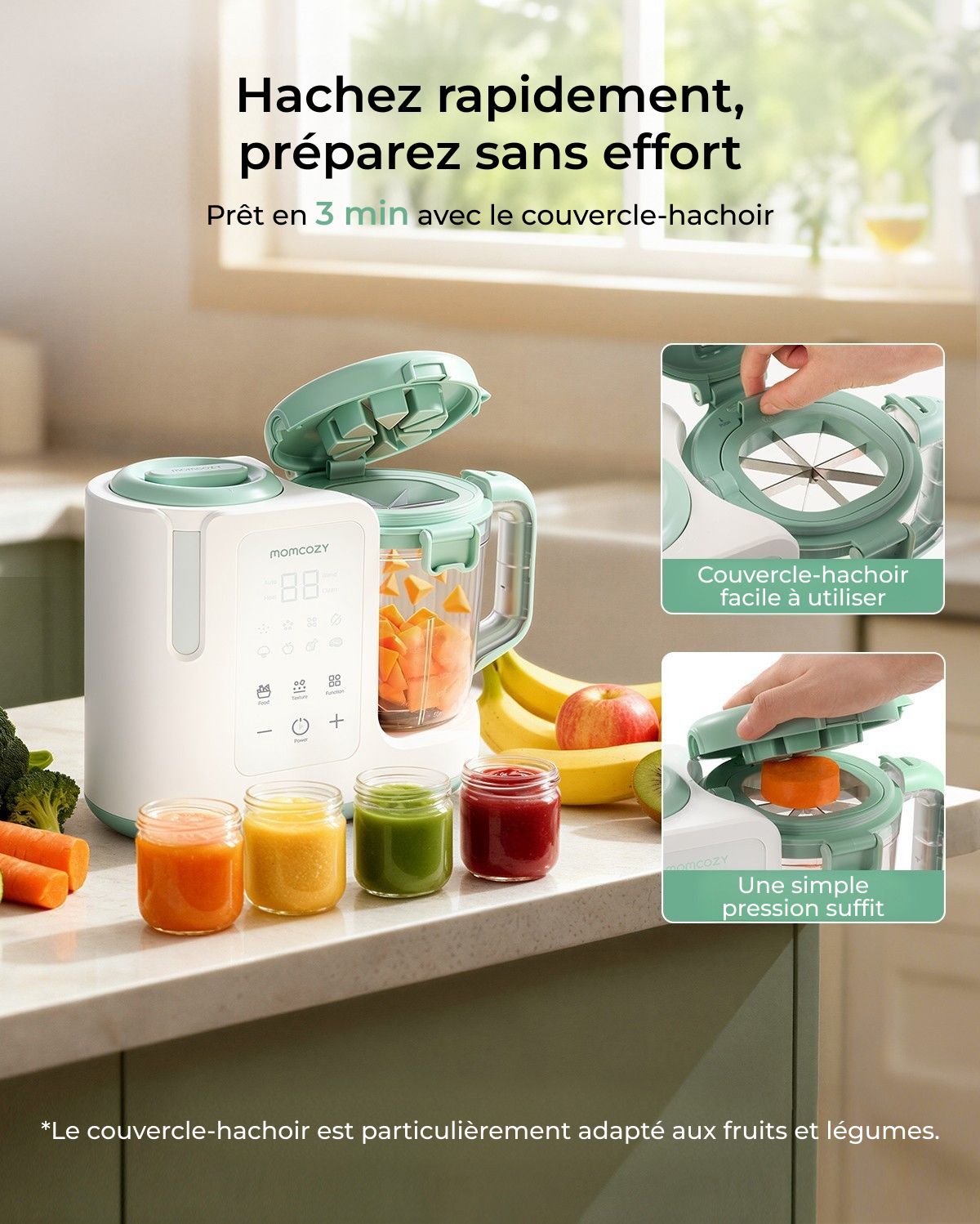 Momcozy AutoMeal Baby Food Maker