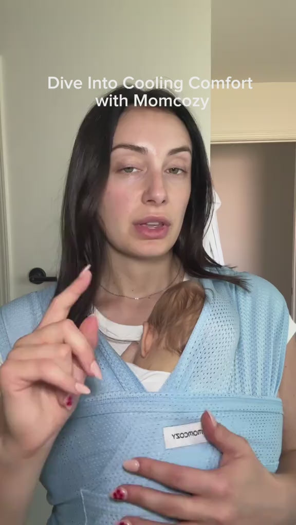 Easy to Wear Hands Free - Baby Wrap Carrier