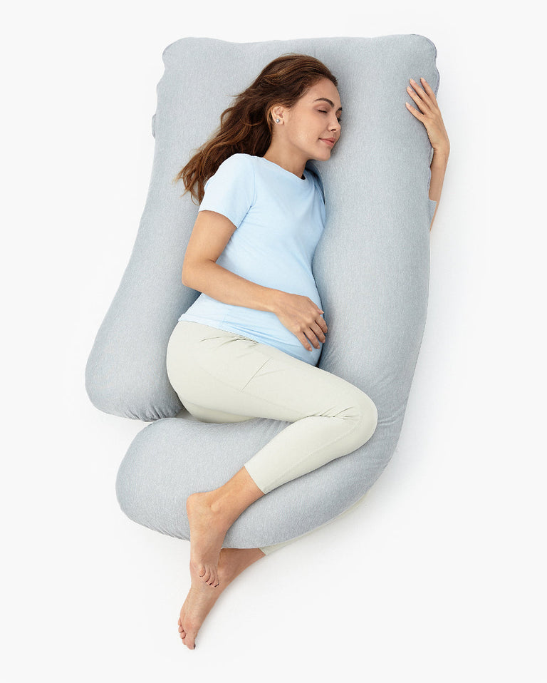Translation missing: fr.U Shaped Cooling Fabric Pregnancy Pillow Maternity Pillow