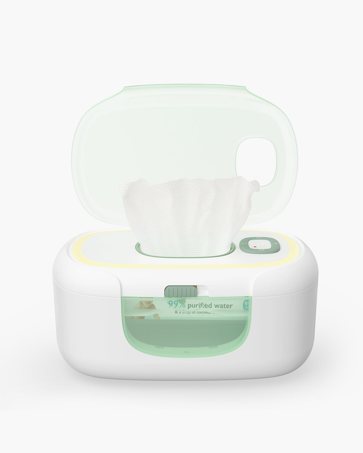 Pack Soins Bébé : Kit bébé essentiel tout-en-un + Lime à ongles électrique pour bébé + Chauffe-lingettes